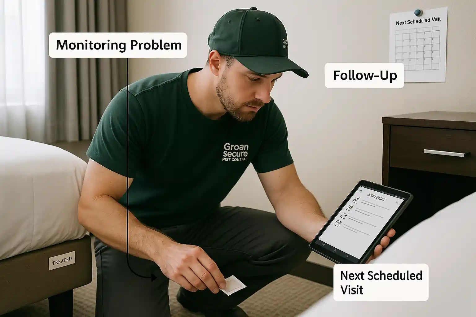 Post Bed Bugs Monitoring