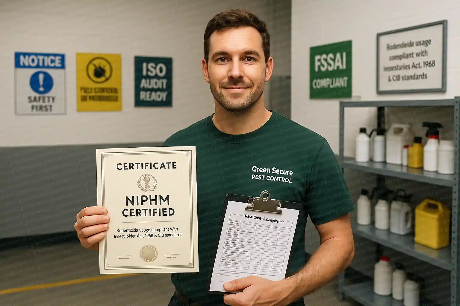 NIPHM Certified Rodent Service