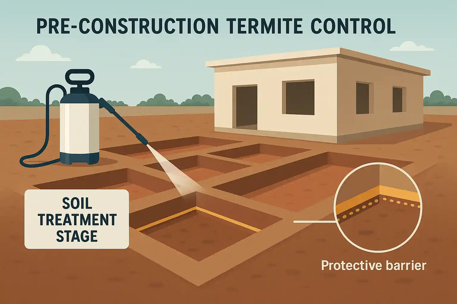Pre Construction Termite Treatment